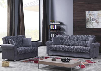 Image for Rio Grande Gray Chenille Sofabed & Loveseat