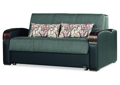 Sleep Plus Grey Loveseat Sleeper,Ottomanson (Previously Casamode)