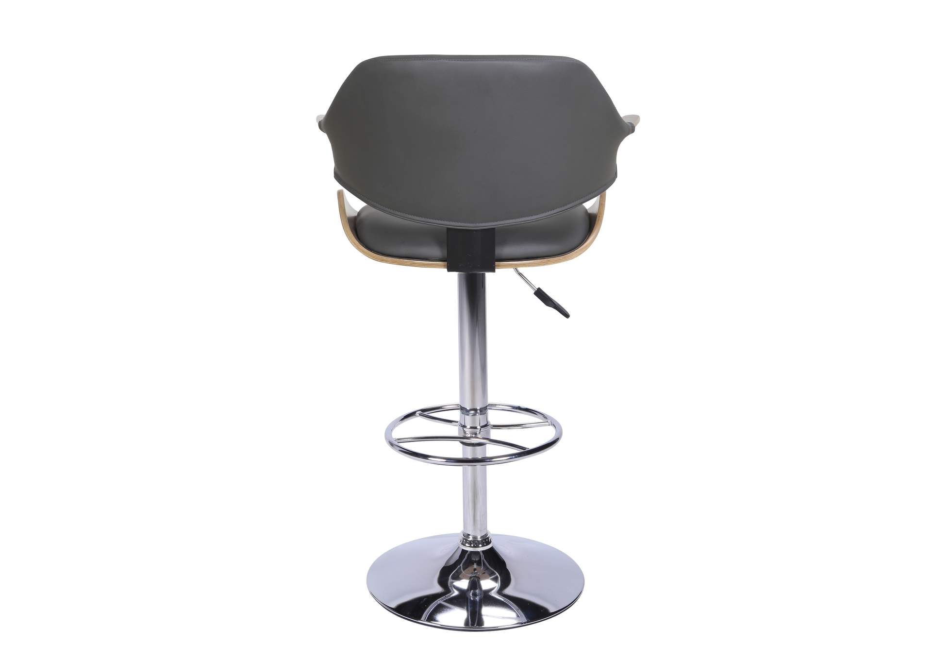 Curved Back Pneumatic-Adjustable Stool,Chintaly Imports