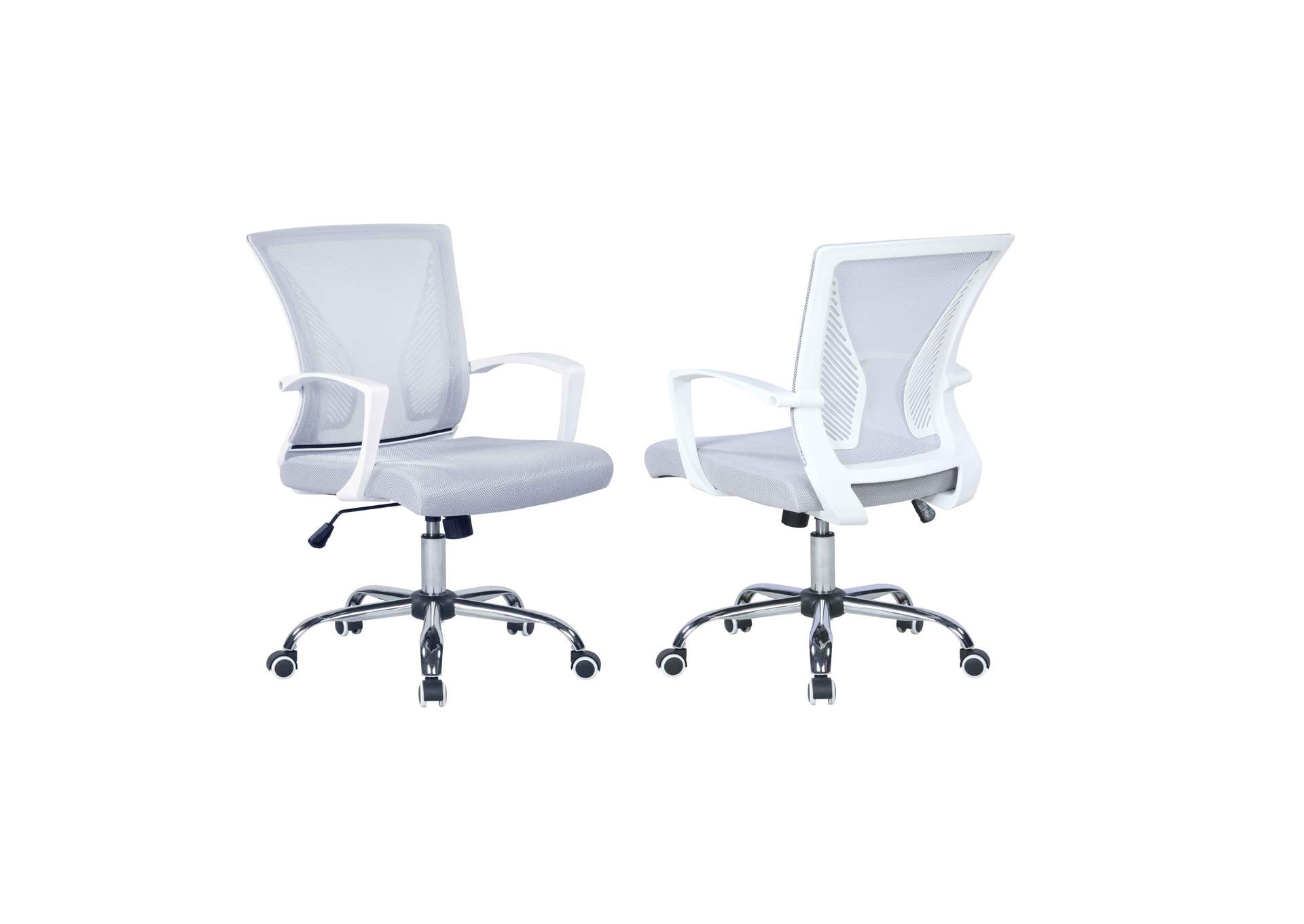 Contemporary Pneumatic Adjustable-Height Computer Chair,Chintaly Imports