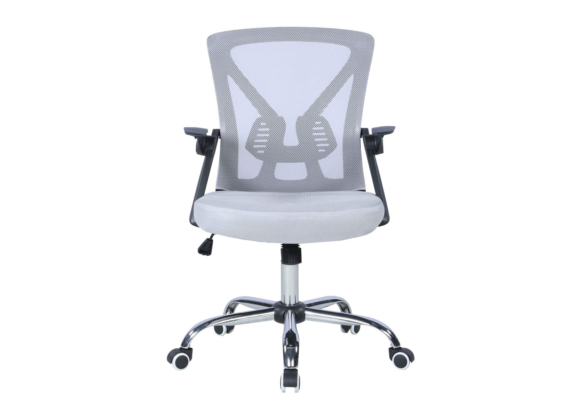Contemporary Ergonomic Computer Chair With Adjustable Arms,Chintaly Imports