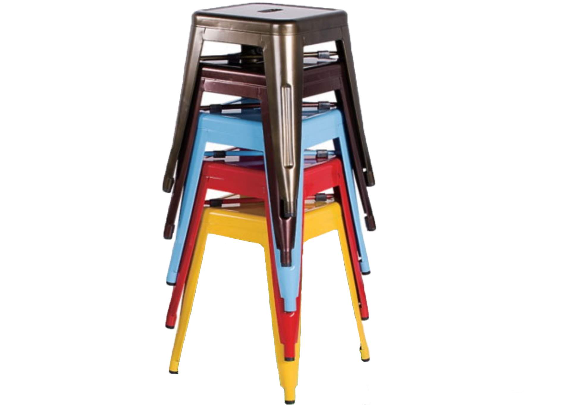 Galvanized Steel Side Chair,Chintaly Imports