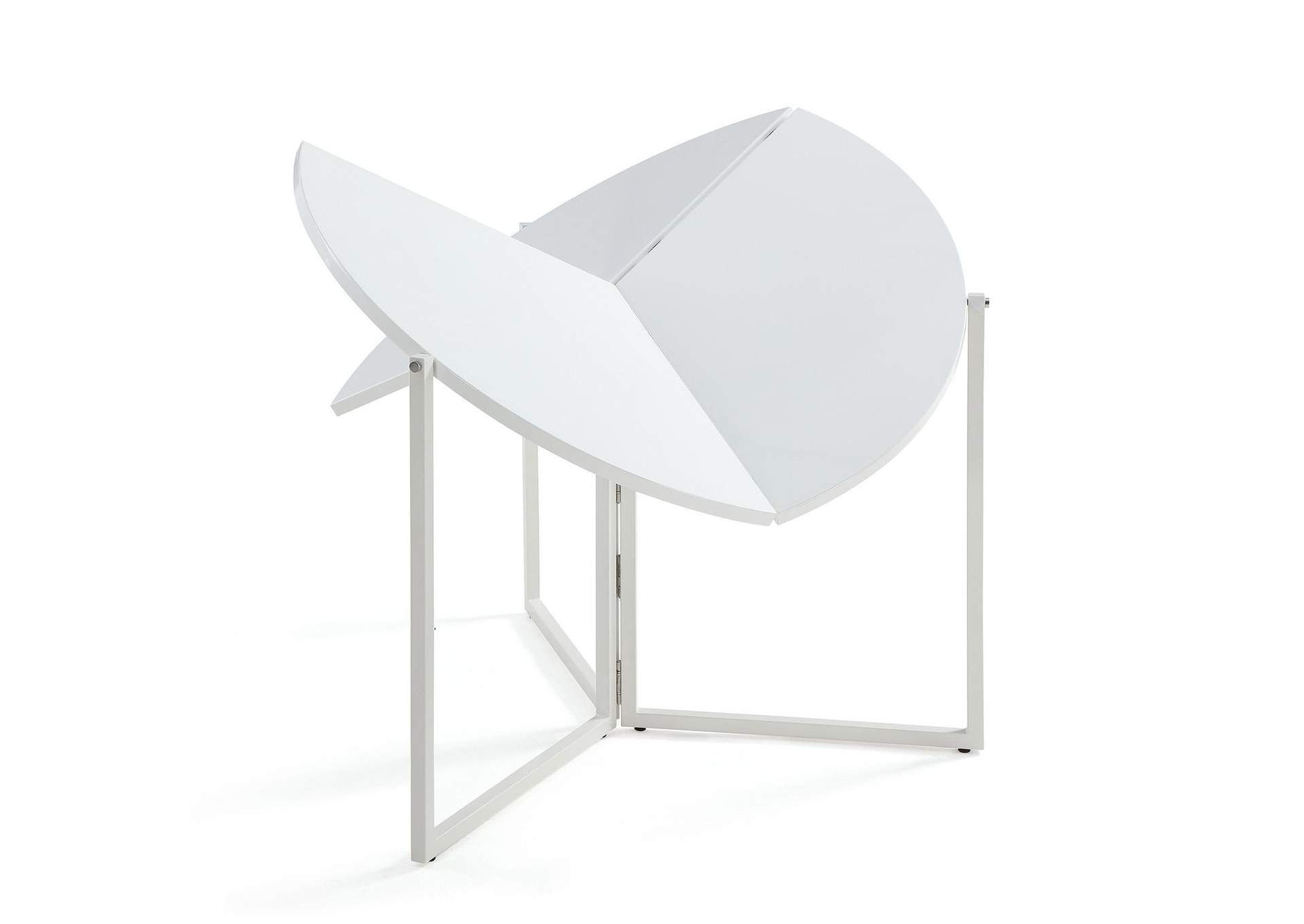 43" Round Foldaway Dining Table,Chintaly Imports