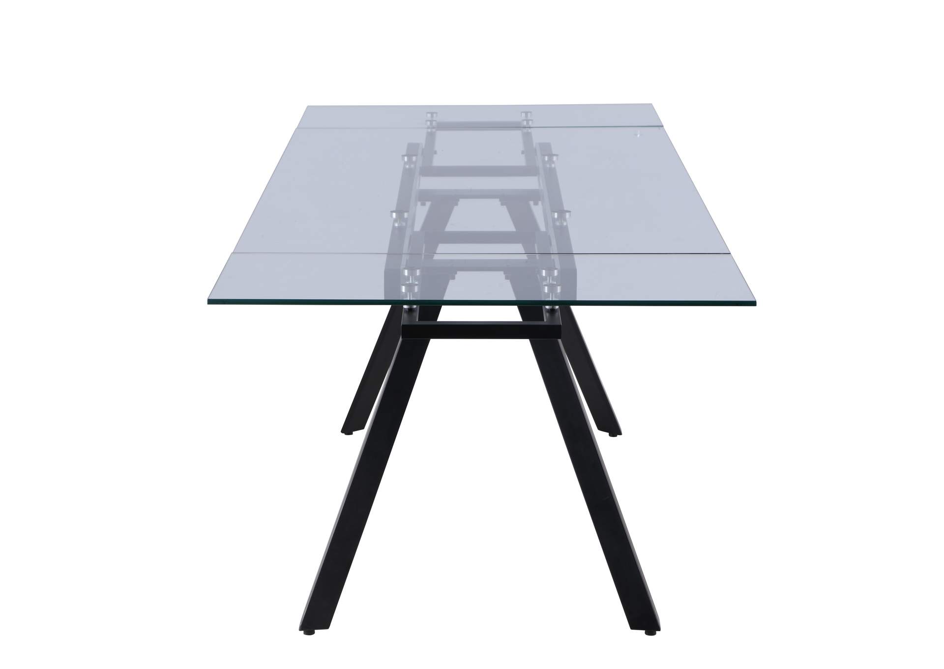 Extendable Glass Dining Table,Chintaly Imports