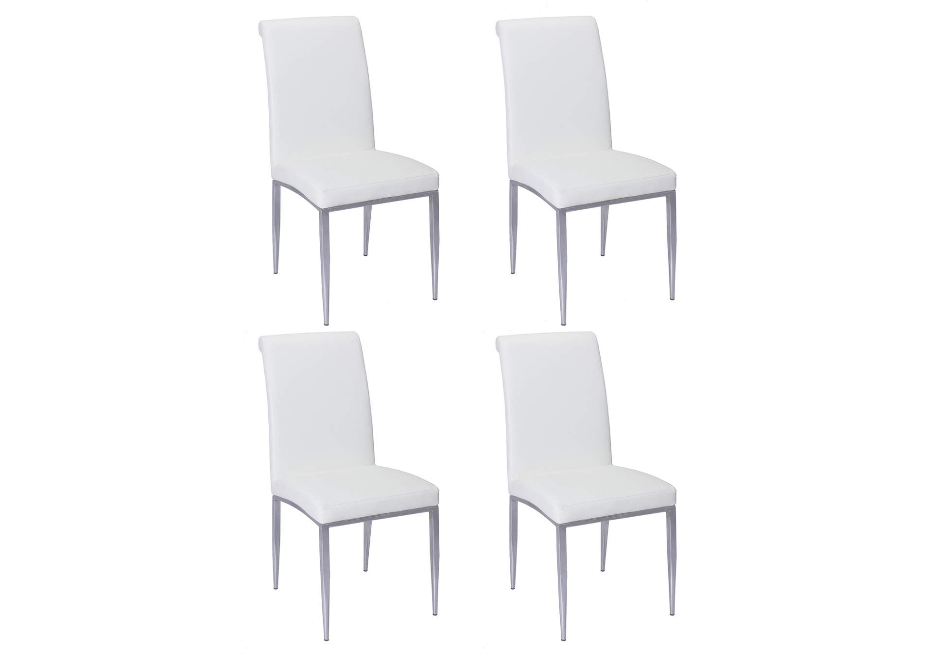 Contemporary Upholstered Cantilever Side Chair,Chintaly Imports