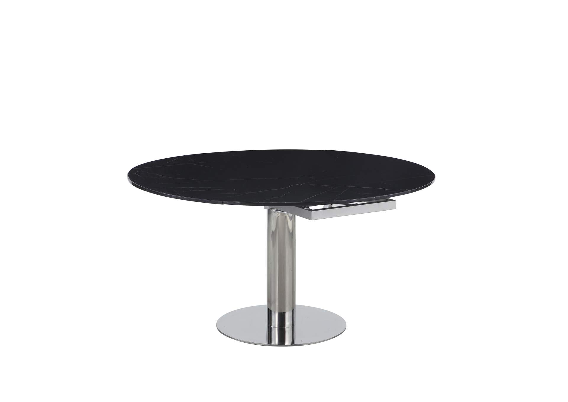 Bailey Black Dining Table,Chintaly Imports