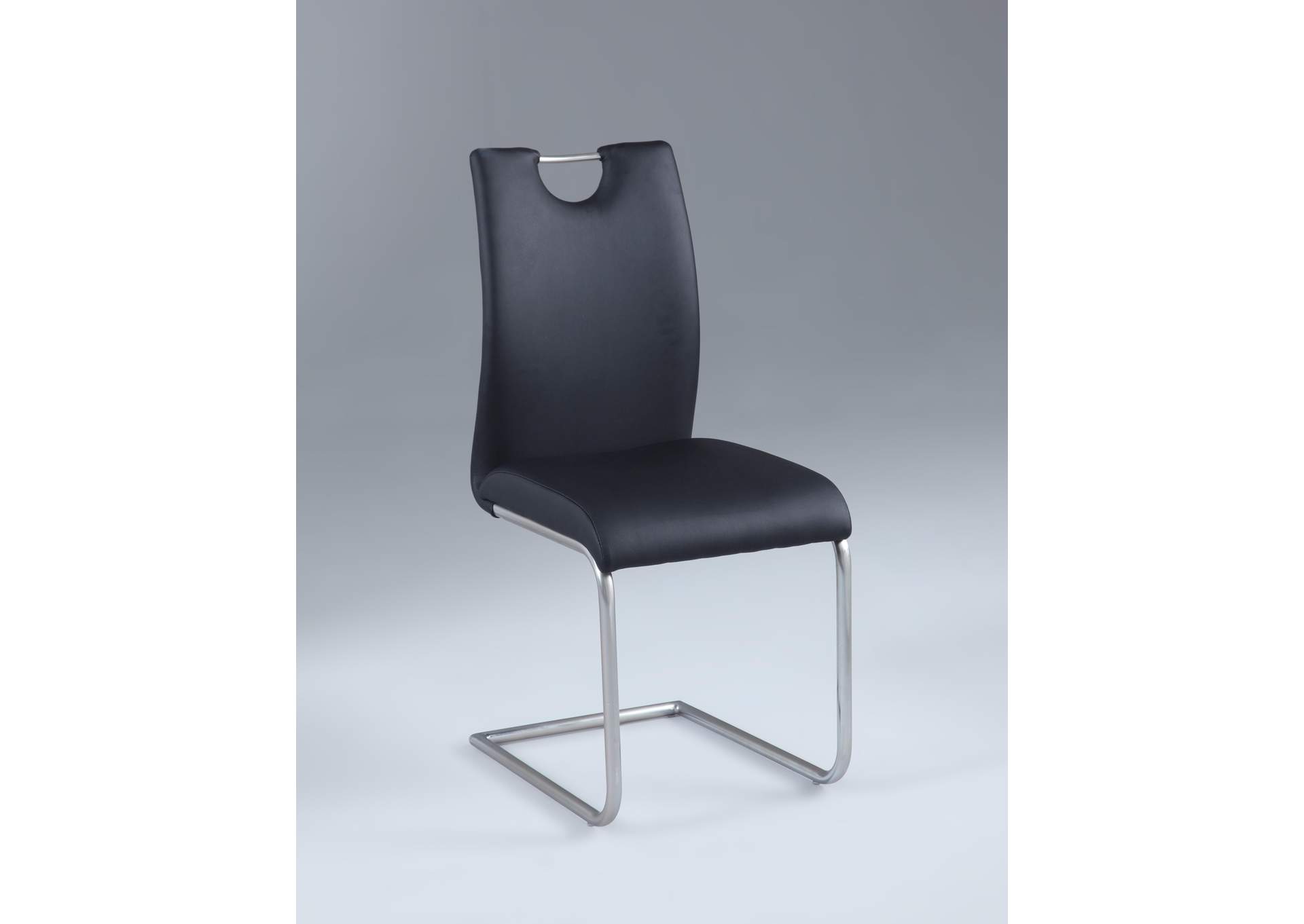 Handle Back Cantilever Side Chair (Set of 4),Chintaly Imports