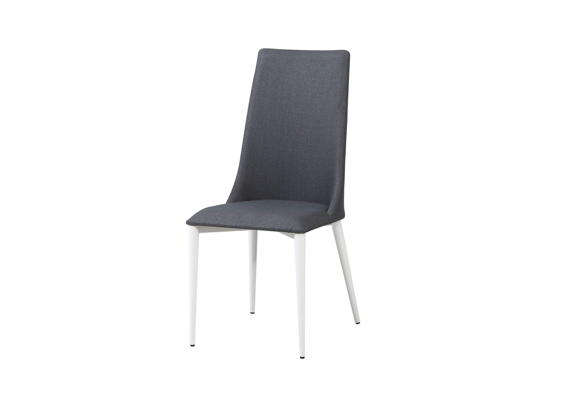 Contemporary Curved-Back Side Chair,Chintaly Imports