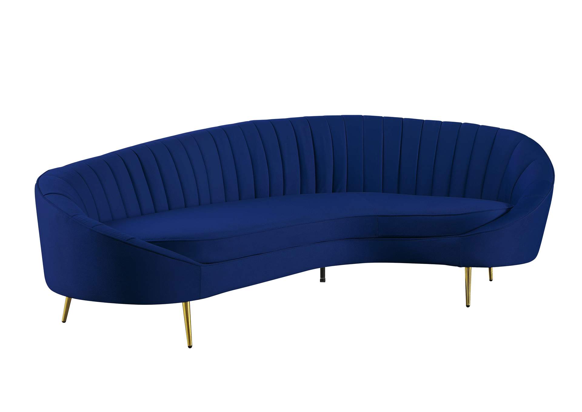 Modern Chaise-Style Sofa With Pet & Stain Resistant Fabric,Chintaly Imports