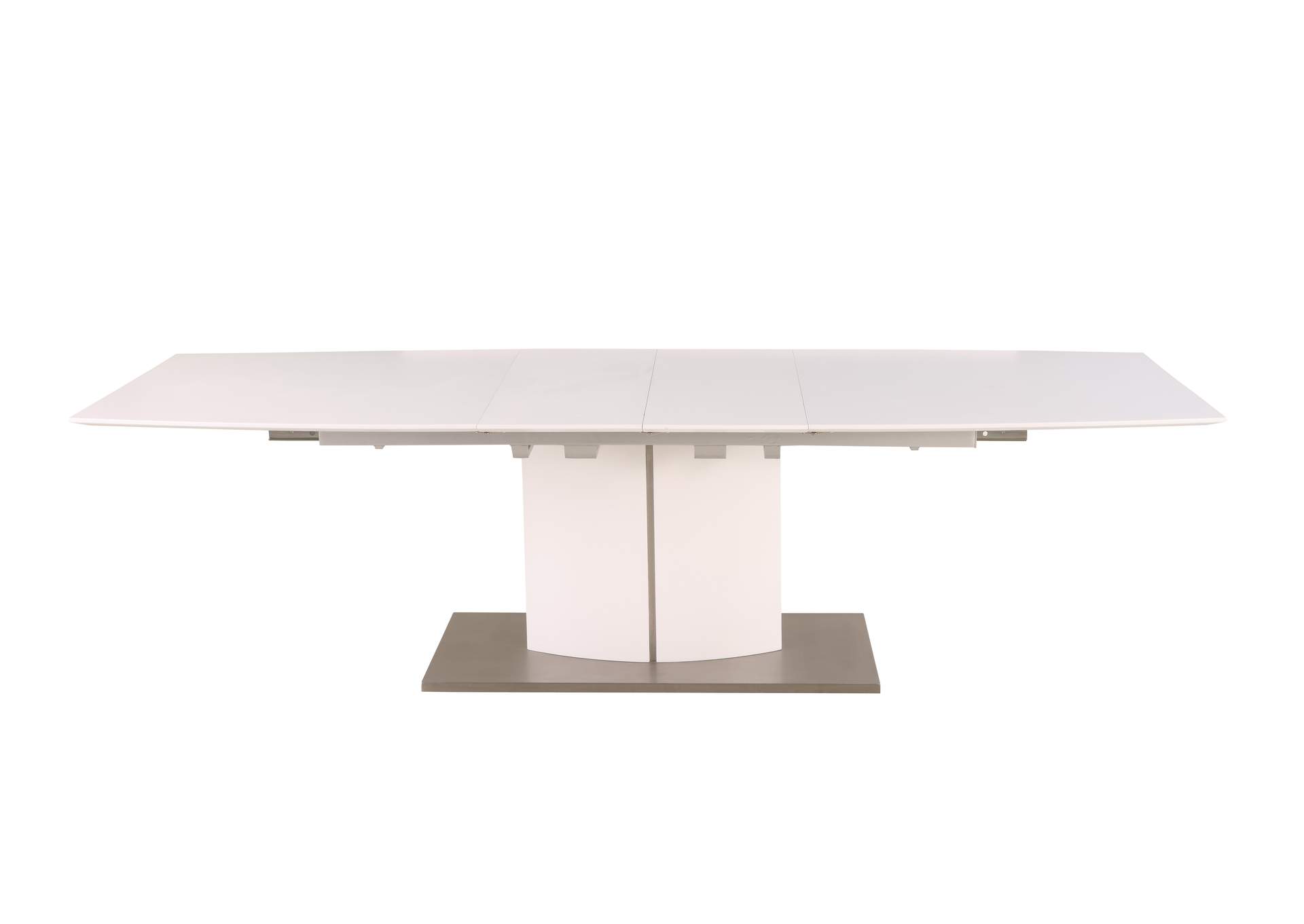 Contemporary Dining Table w/ Self-Storing Extension,Chintaly Imports