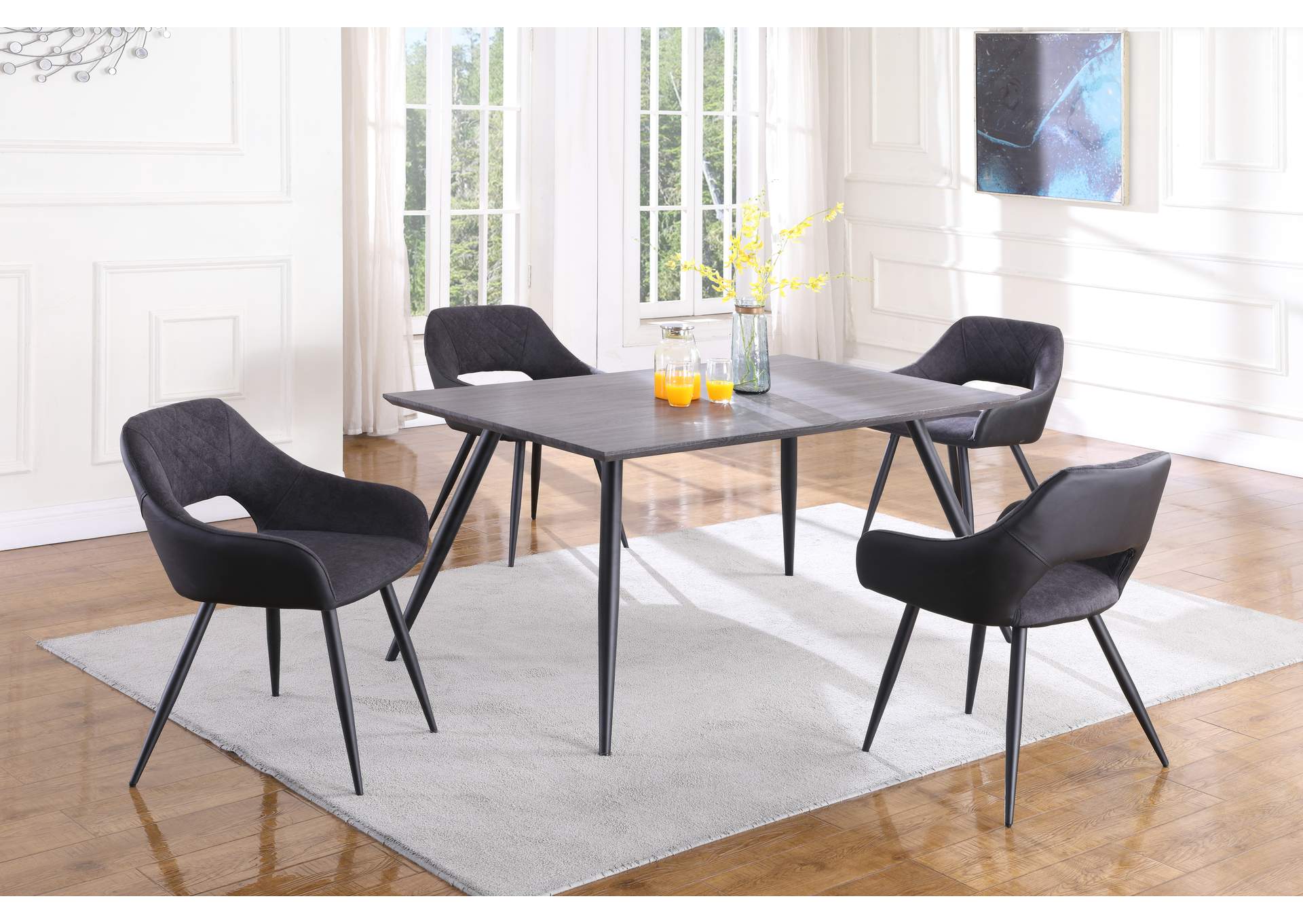 melamine top dining table