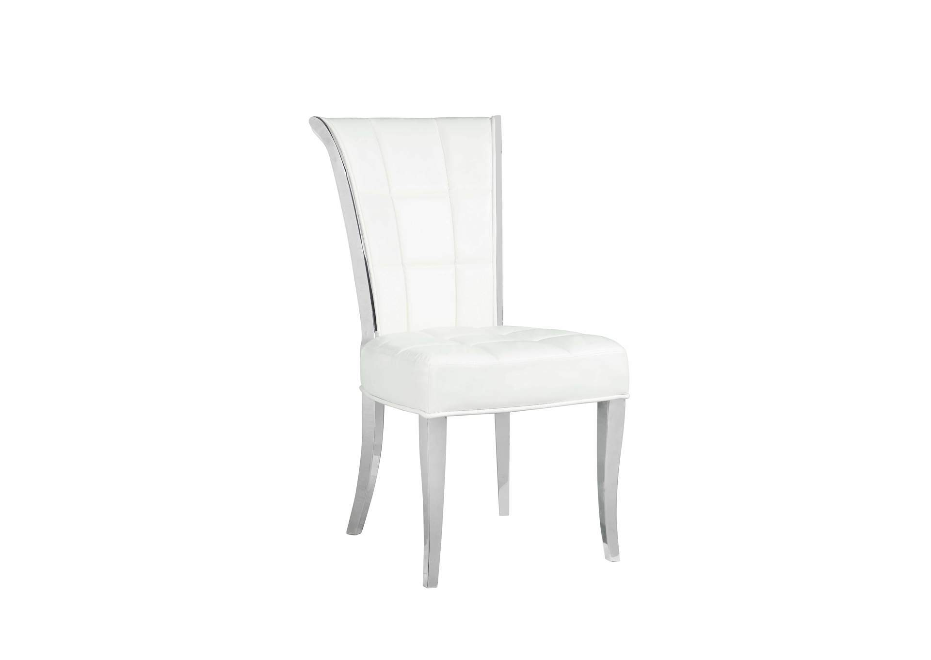Contemporary Tufted Side Chair (Set of 2),Chintaly Imports