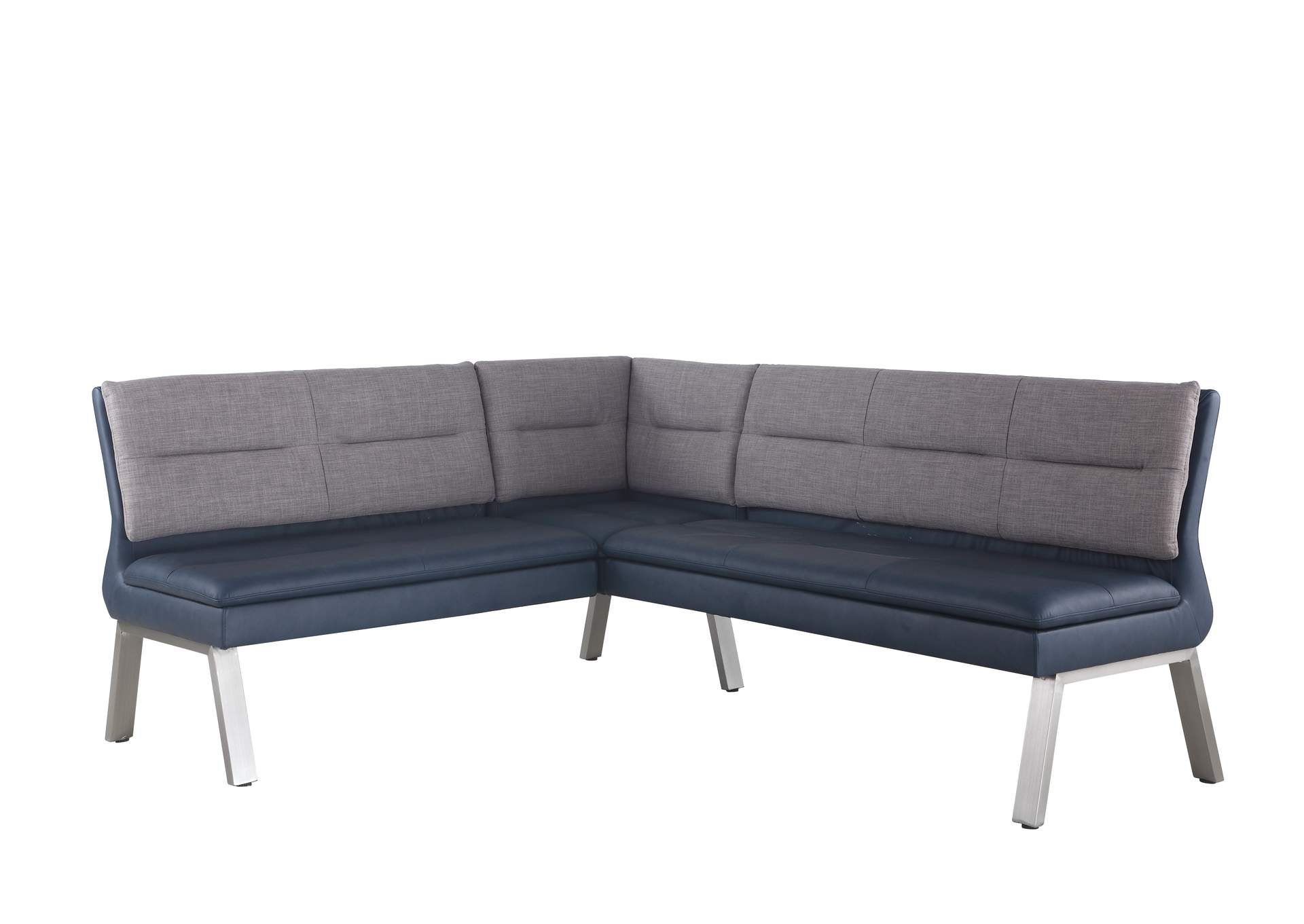 Dining Set With Extendable Table , Reversible Nook & Bench,Chintaly Imports