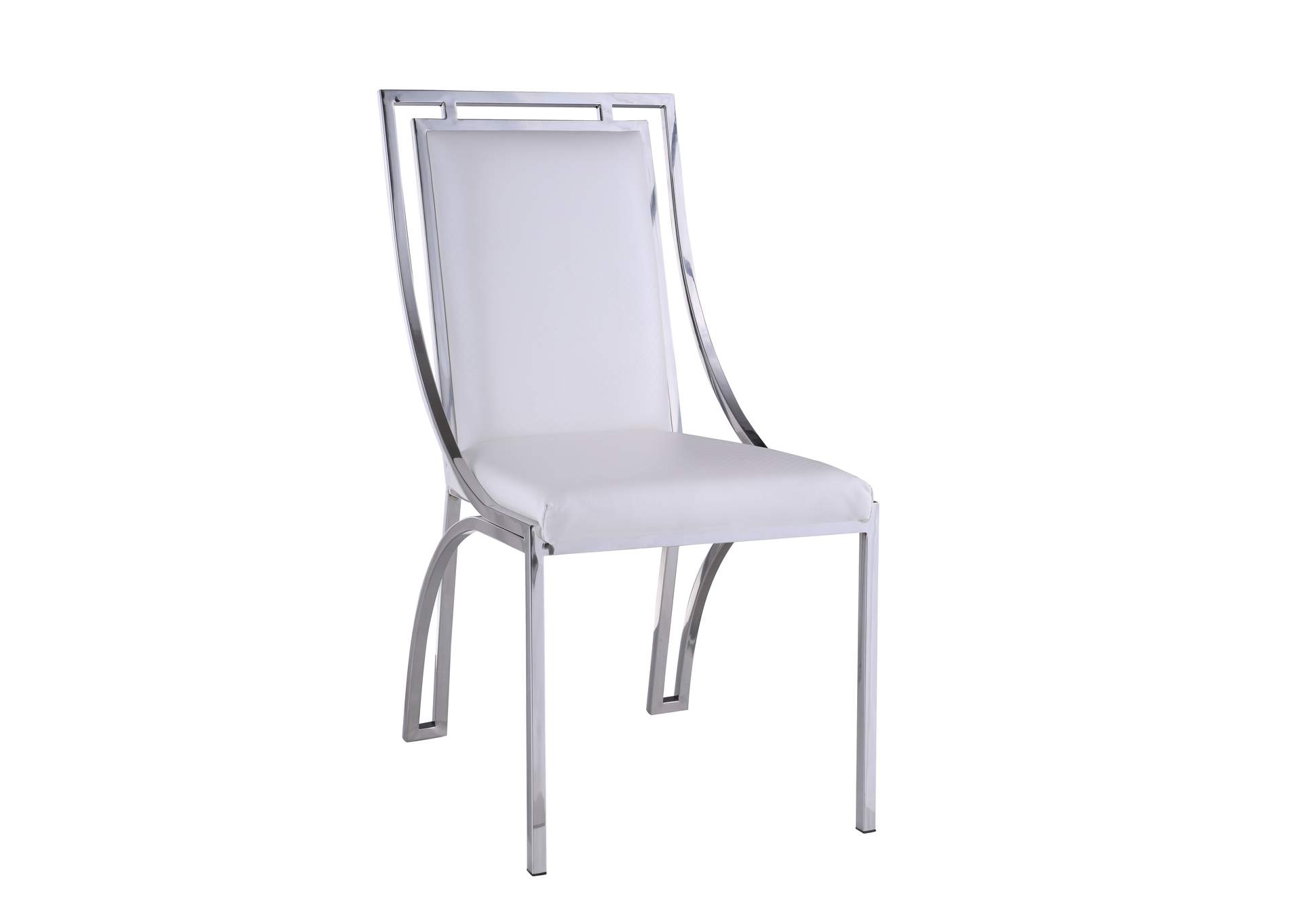 Contemporary Open Frame Side Chair,Chintaly Imports