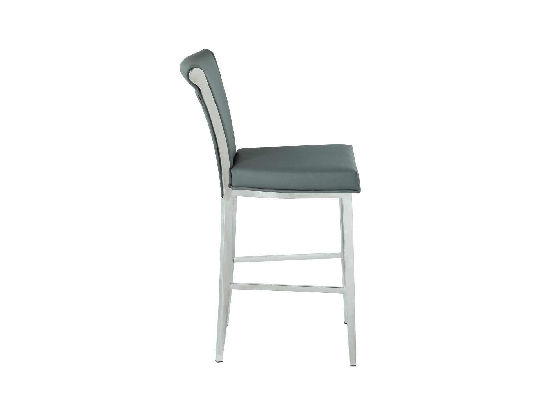 Contemporary Flare Back Bar Stool,Chintaly Imports