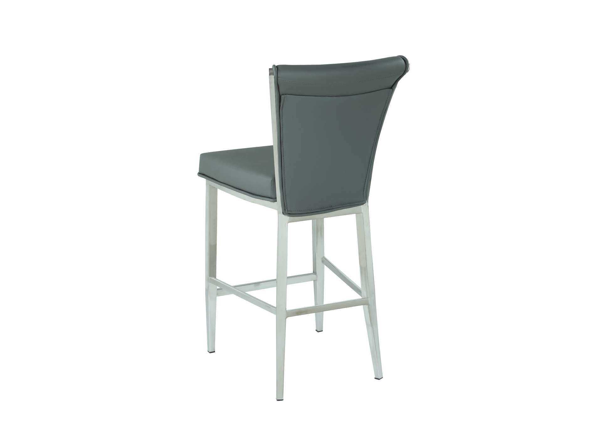 Contemporary Flare Back Bar Stool,Chintaly Imports