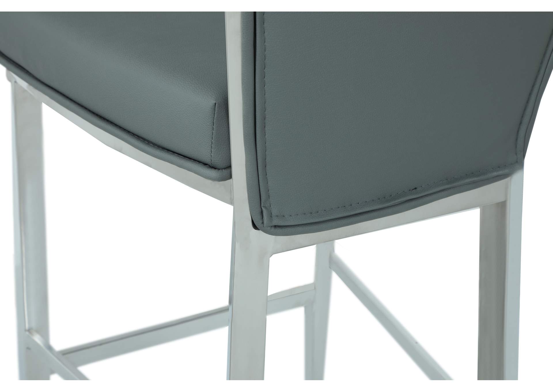 Contemporary Flare Back Bar Stool,Chintaly Imports