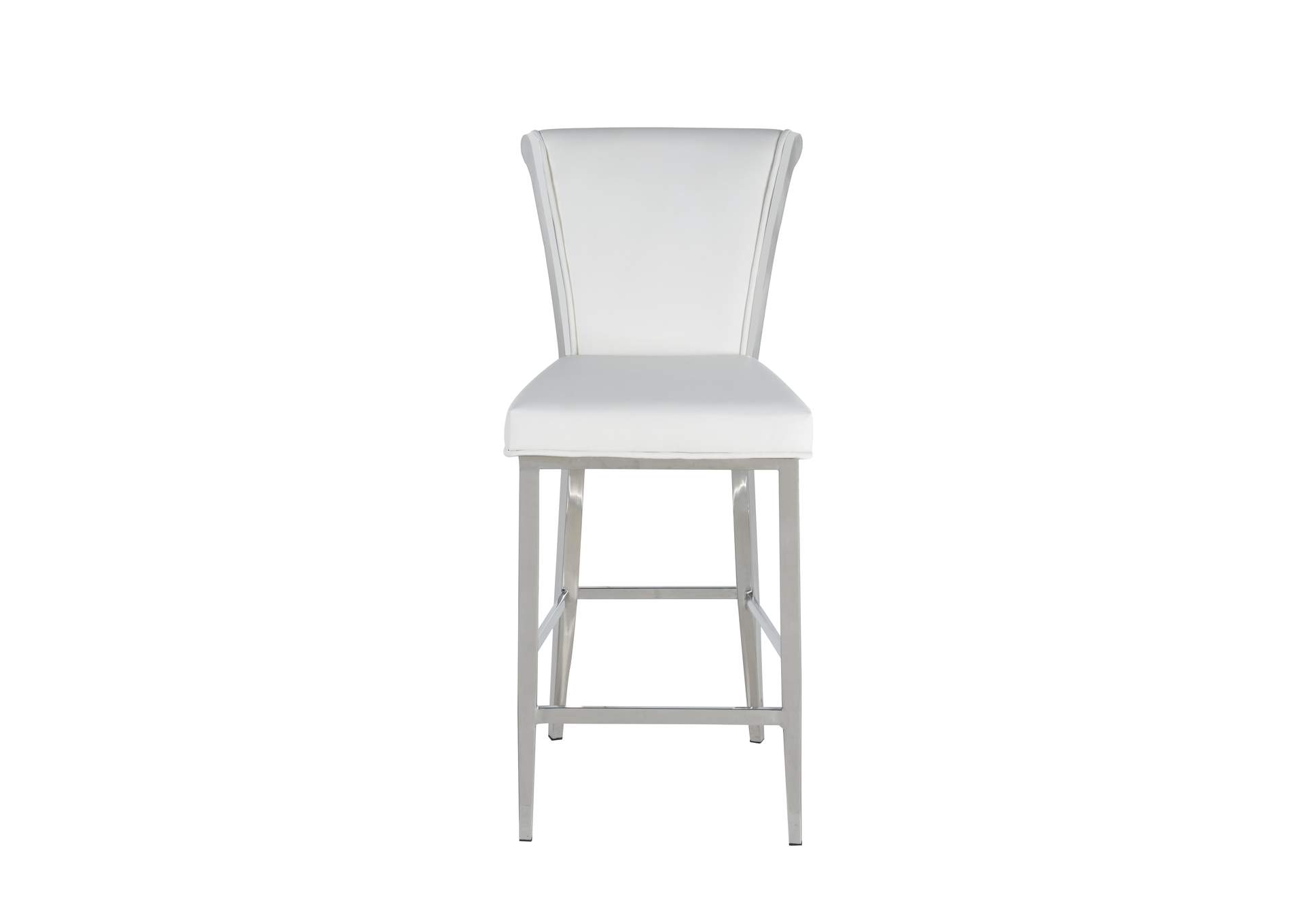 Contemporary Flare Back Bar Stool,Chintaly Imports
