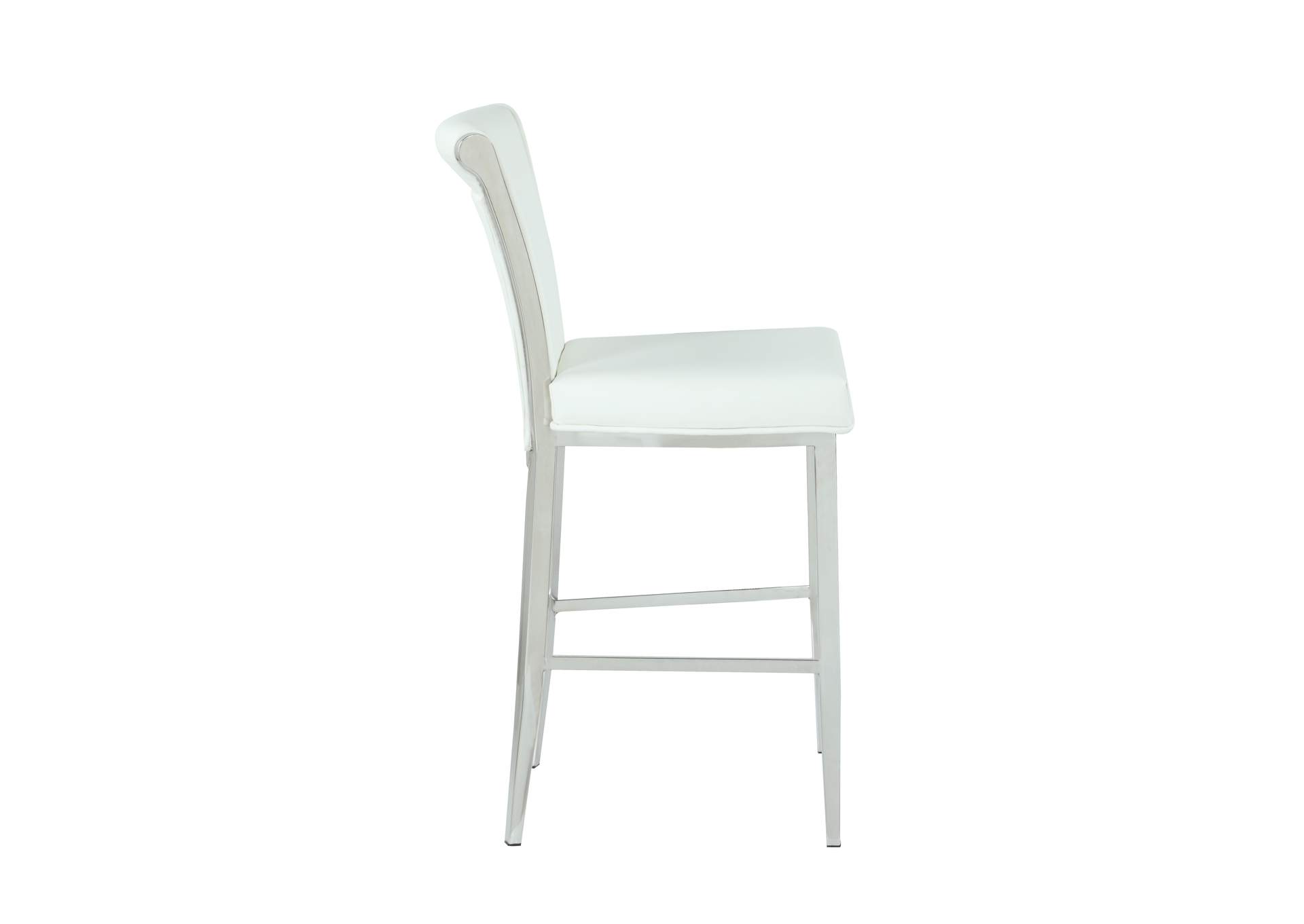 Contemporary Flare Back Bar Stool,Chintaly Imports