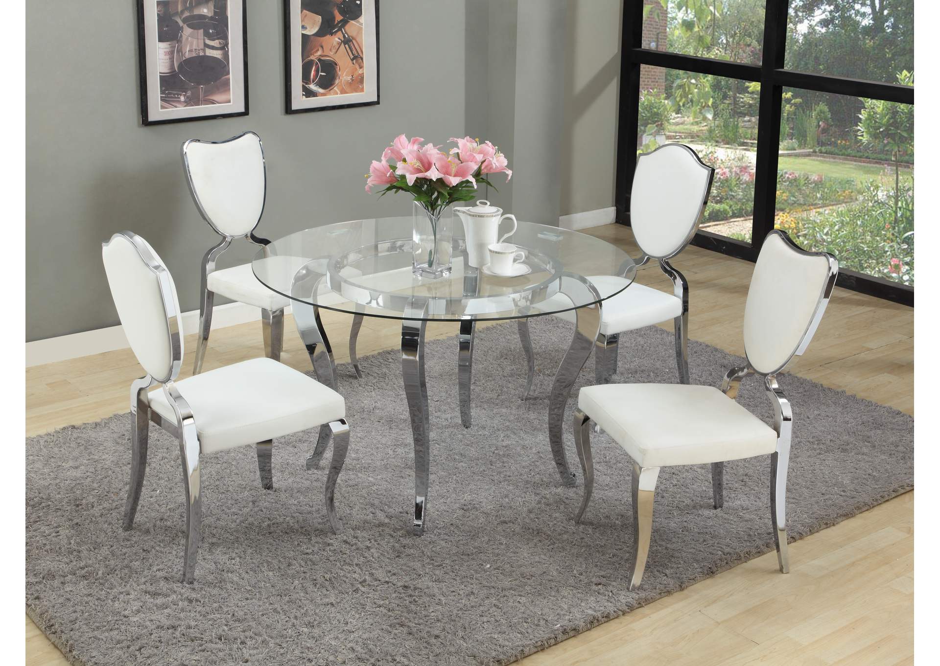 Letty Letty Table w/ Top,Chintaly Imports