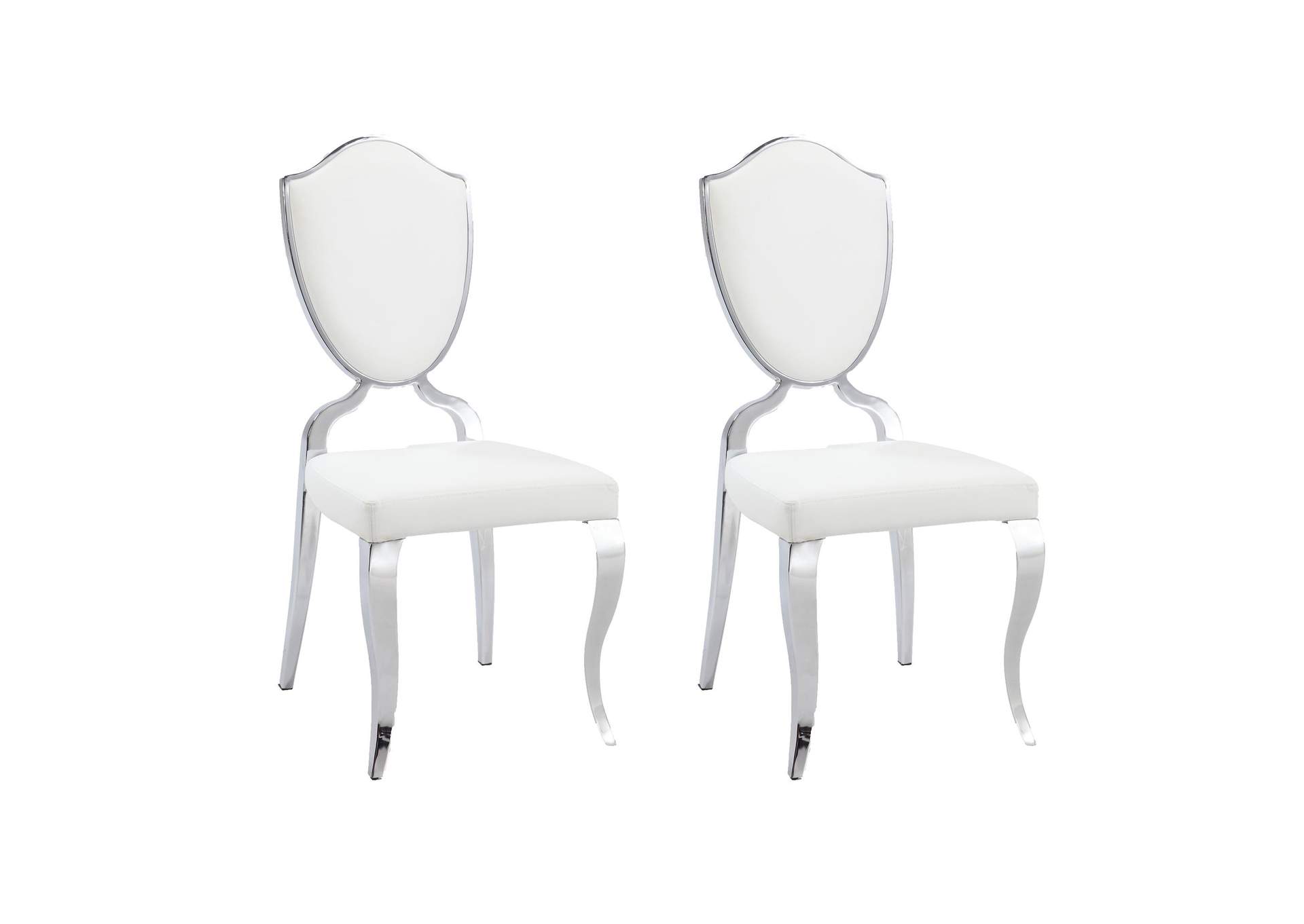 Shield-Back Side Chair with Cabriole Legs,Chintaly Imports