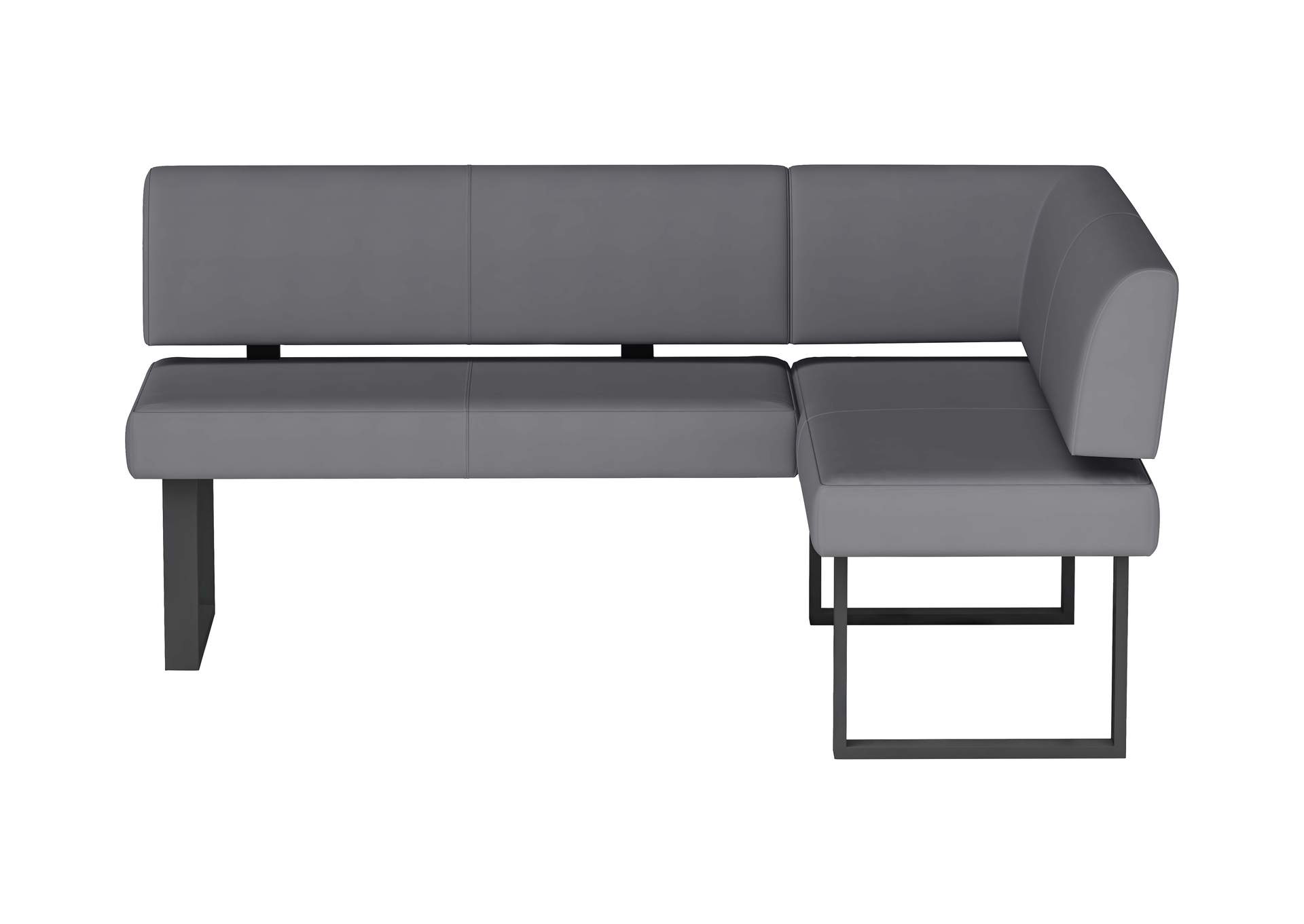 Contemporary Dining Set With Wooden Dining Table & Nook,Chintaly Imports