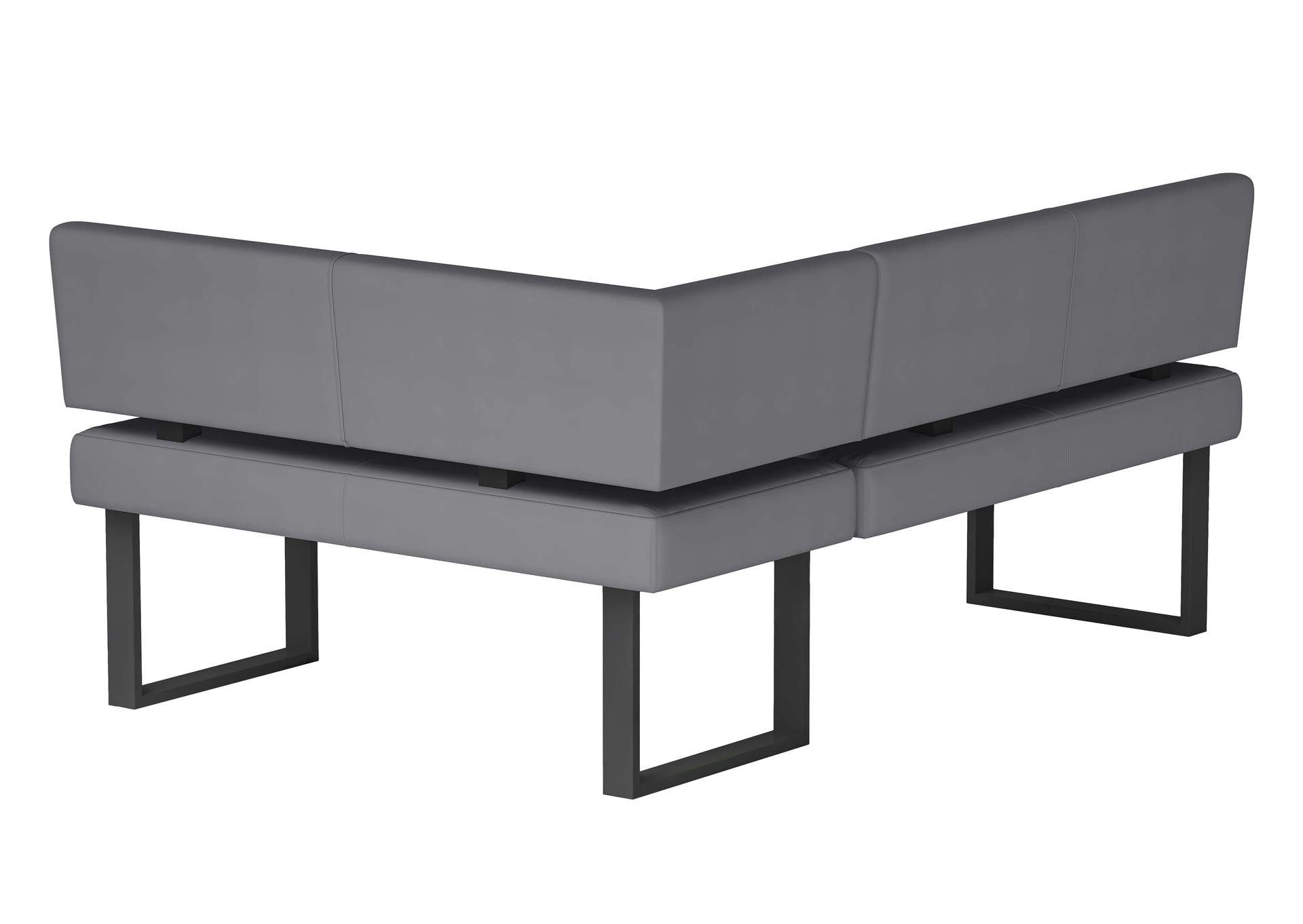 Contemporary Dining Set With Wooden Dining Table & Nook,Chintaly Imports