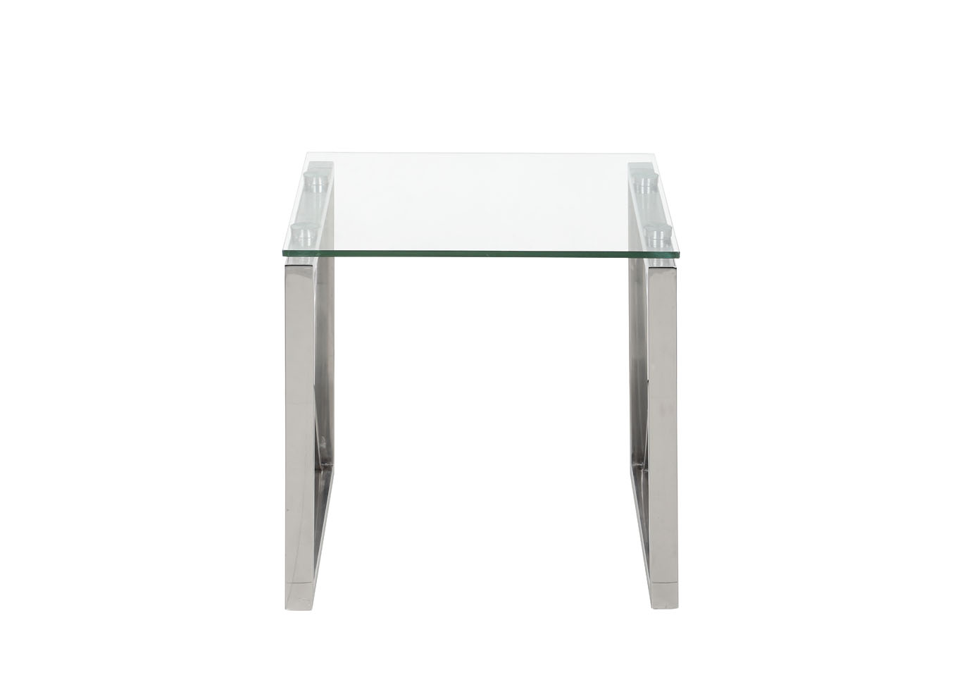 Manhattan Glass Lamp Table,Chintaly Imports