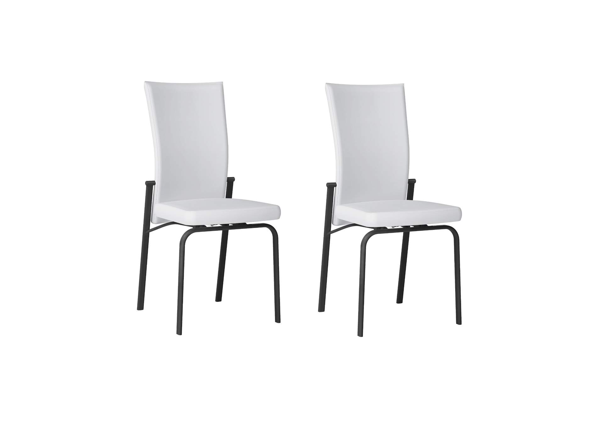 Contemporary Motion-Back Side Chair (Set of 2),Chintaly Imports