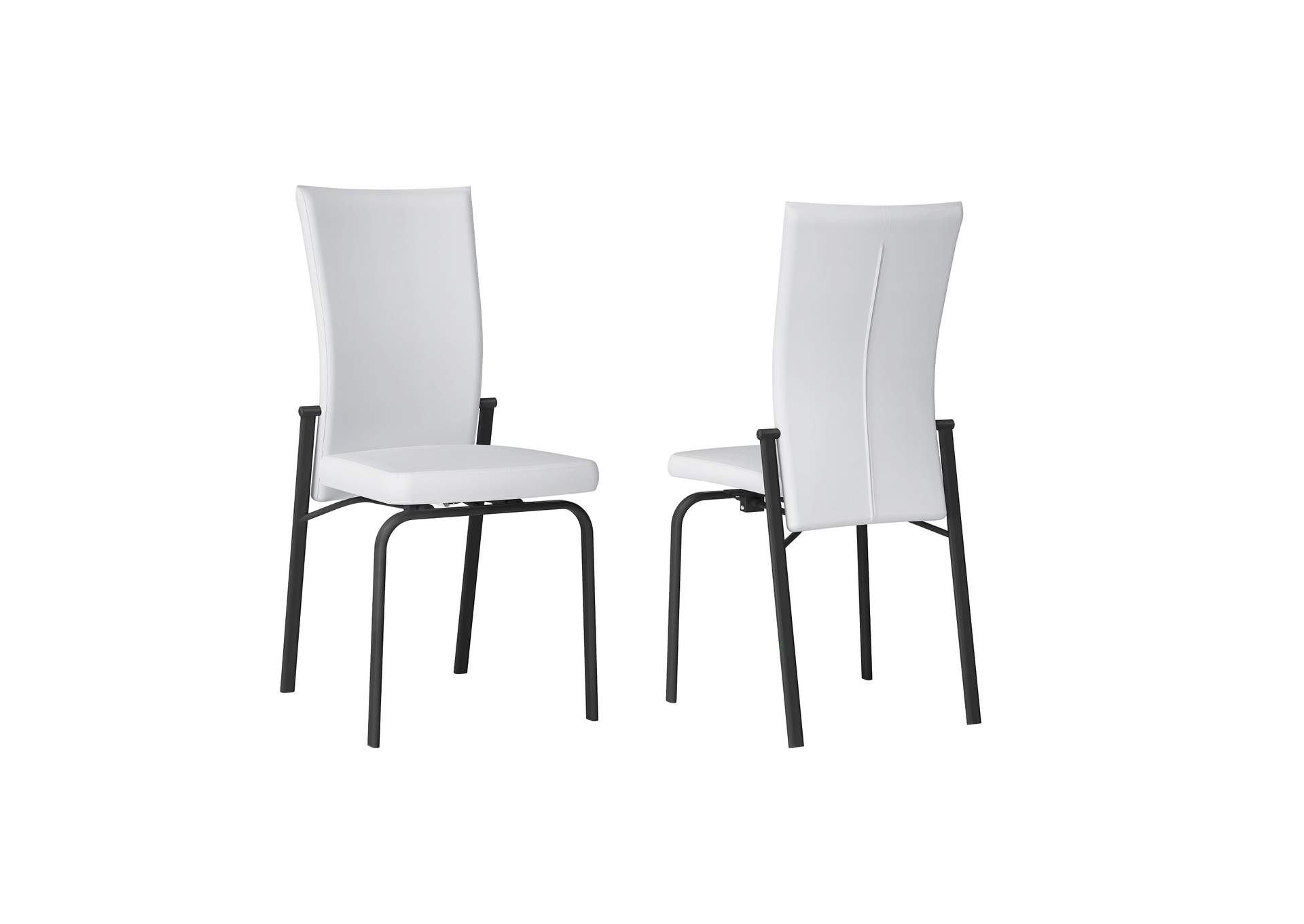 Contemporary Motion-Back Side Chair (Set of 2),Chintaly Imports