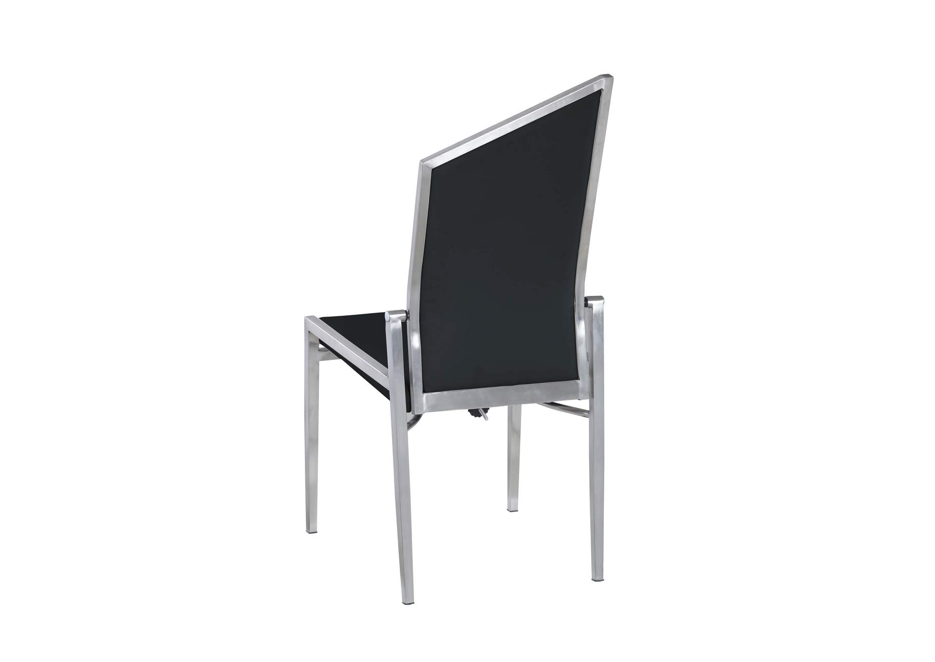 Dining Set With Pop-Up Extendable Ceramic Top Table & 4 Motion Chairs,Chintaly Imports