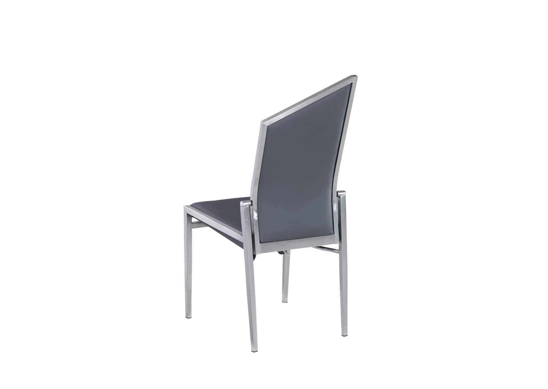 Dining Set With Pop-Up Extendable Ceramic Top Table & 4 Motion Chairs,Chintaly Imports