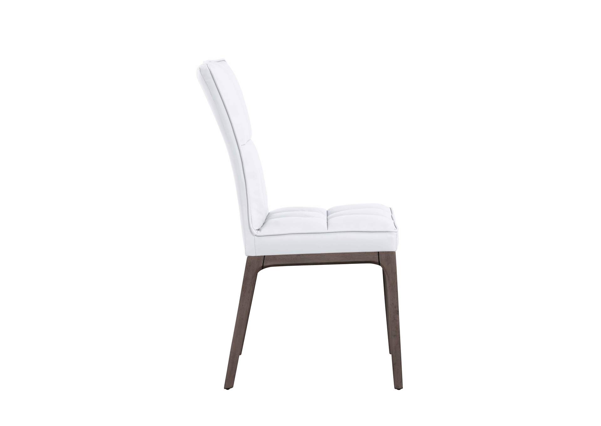 Modern Tufted Side Chair w/ Solid Wood Frame,Chintaly Imports