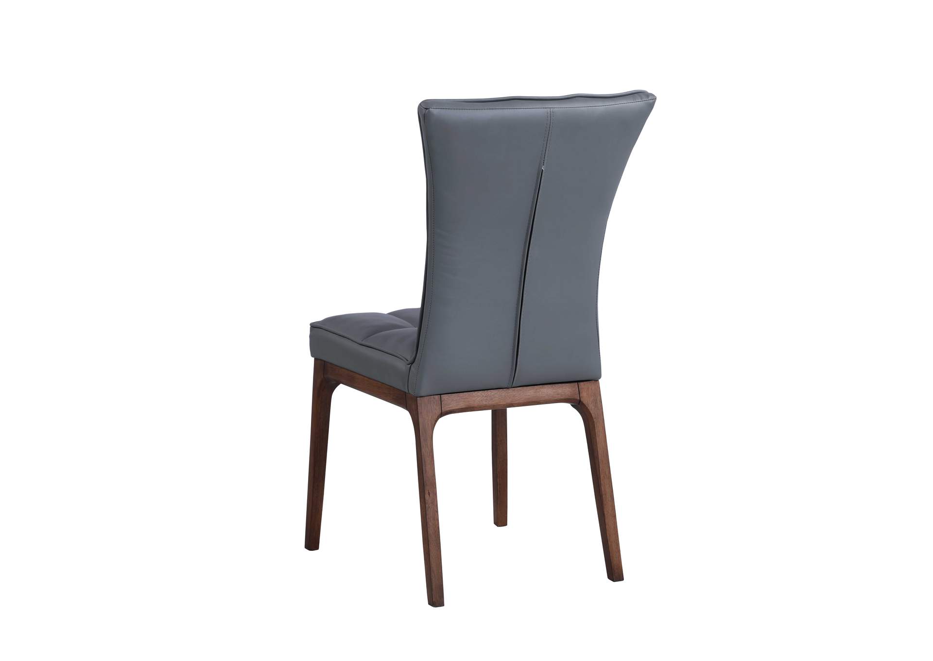 Modern Tufted Side Chair w/ Solid Wood Frame,Chintaly Imports