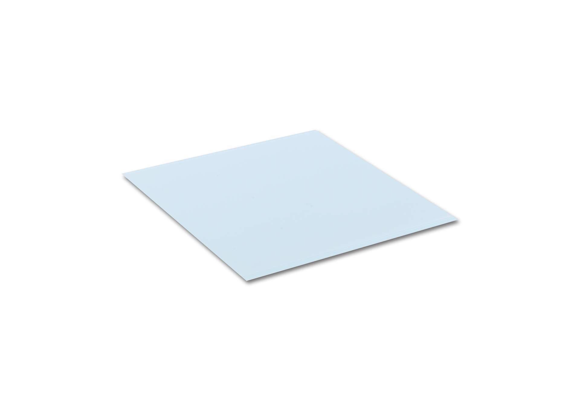 54" Square 1/2"-Thick Glass- Flat Polished Edge - Safety Corners,Chintaly Imports