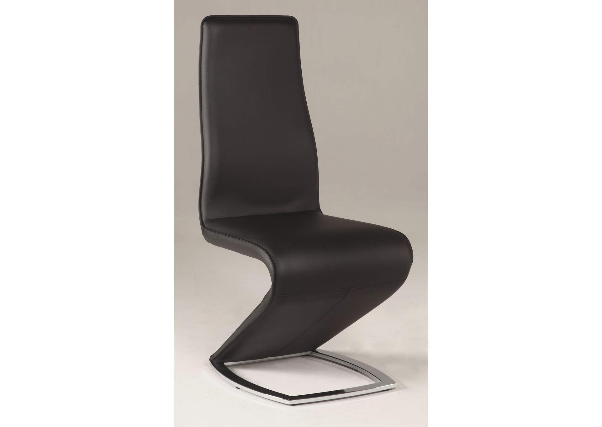 Modern Z-Shaped Side Chair,Chintaly Imports