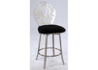 Image for Laser Cut Back Counter Stool w/ Memory Swivel