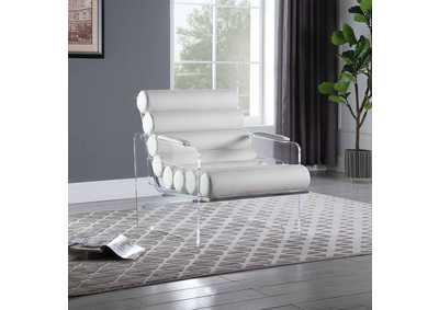 Image for Contemporary Acrylic Frame Accent Chair