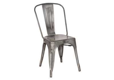 Galvanized Steel Side Chair
