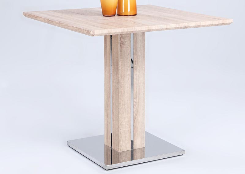 Carina Oak Wood Counter Table
