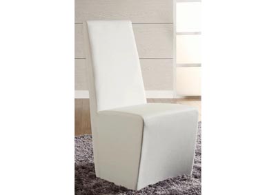 Cynthia White Fully Upholstered Side Chair (Set of 2)
