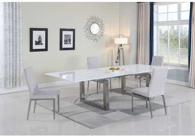 Contemporary Extendable Dining Table