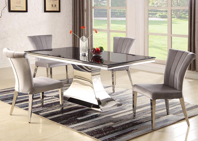Emily Dining Table w/4 Side Chairs