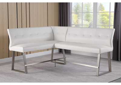 Image for Contemporary Counter Height Reversible Nook With Highlight Stitching