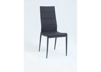 Jackie matte Stitched-Back Side Chair [Set of 4]