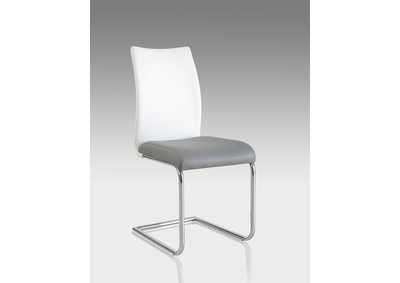 Image for Modern 2-Tone Contour Back Cantilever Side Chair