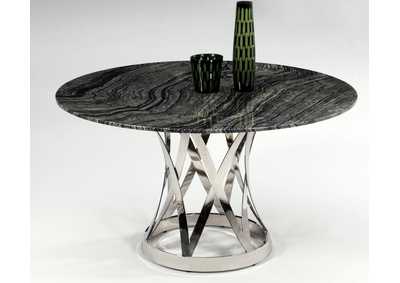 Janet Gray/Marble Janet Table w/ Marble Top