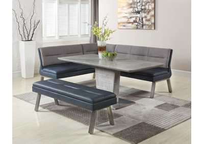 Image for Dining Set With Extendable Table , Reversible Nook & Bench