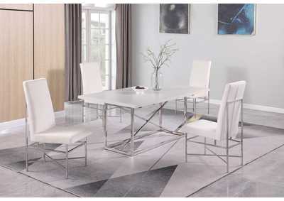Image for Contemporary Side Chair w/ Steel Frame