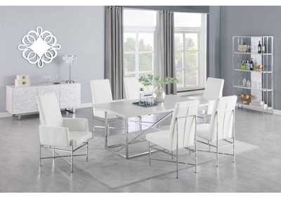 Image for Contemporary Arm Chair w/ Steel Frame